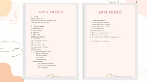 Ebook "Poradnik Self-Care" Ebook "Poradnik Self-Care"
