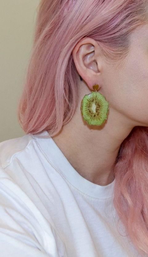 Kolczyki "Kiwi Crush"
